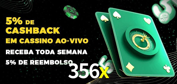 Promoções do cassino ao Vivo 356x